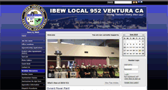Desktop Screenshot of ibewlu952.org
